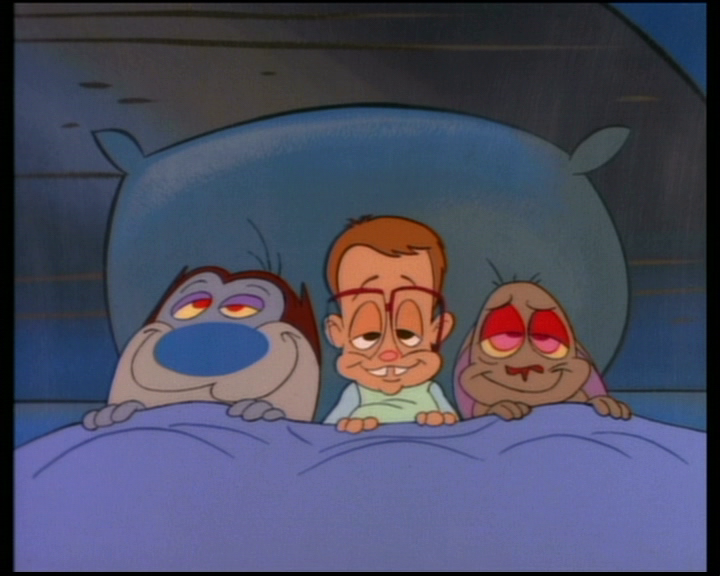 Plays when when Ren and Stimpy (and Anthony) are in bed.